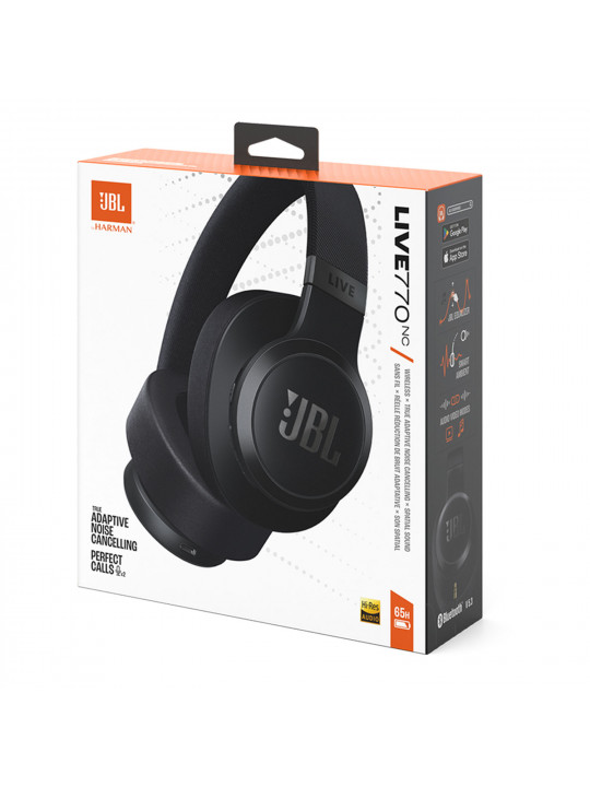 Ականջակալ JBL LIVE 770 NC (BK) 