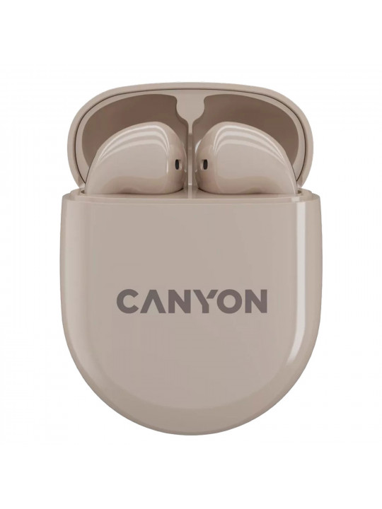 Tws headphone CANYON TWS-6 (Beige) (CNS-TWS6BE)