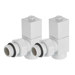 Valve ROYAL THERMO CUBE SET ANGLE WHITE 1/2 