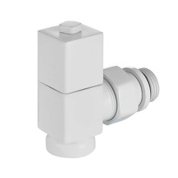 Valve ROYAL THERMO CUBE SET ANGLE WHITE 1/2 