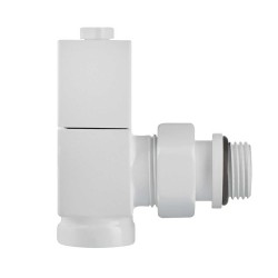 Valve ROYAL THERMO CUBE SET ANGLE WHITE 1/2 