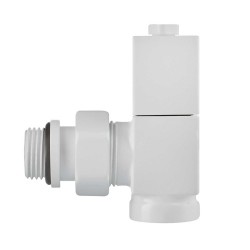 Valve ROYAL THERMO CUBE SET ANGLE WHITE 1/2 