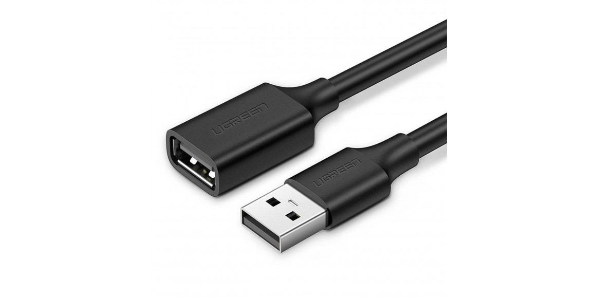 Кабель UGREEN US103 USB-A Extension 1m (BK) (10314)