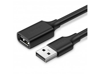 Кабель UGREEN US103 USB-A Extension 1m (BK) (10314)