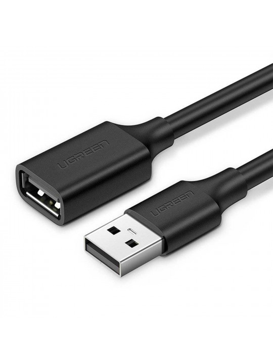 Մալուխ UGREEN US103 USB-A Extension 1m (BK) (10314)