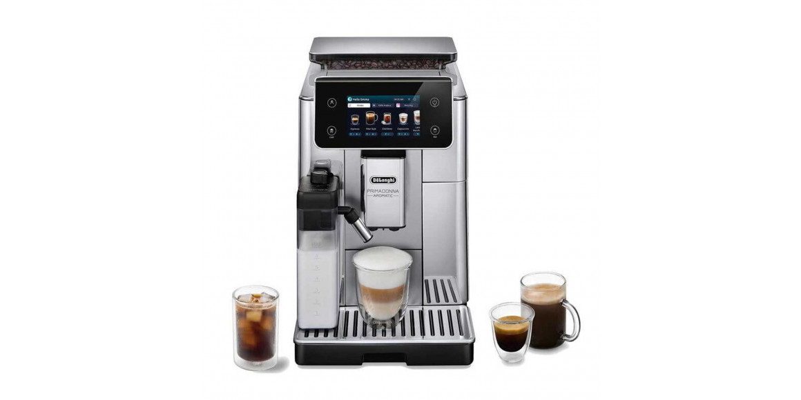 Автоматические кофемашины DELONGHI PRIMADONNA AROMATIC  ECAM630.55.SSM 