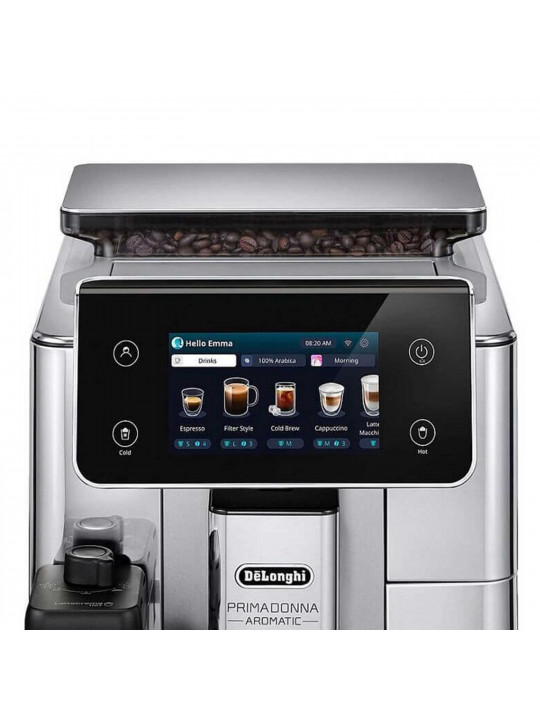 Coffee machines automatic DELONGHI PRIMADONNA AROMATIC  ECAM630.55.SSM 