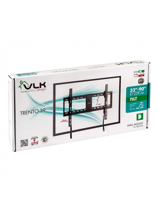 Tv wall mount VLK TRENTO-39 (Black) 