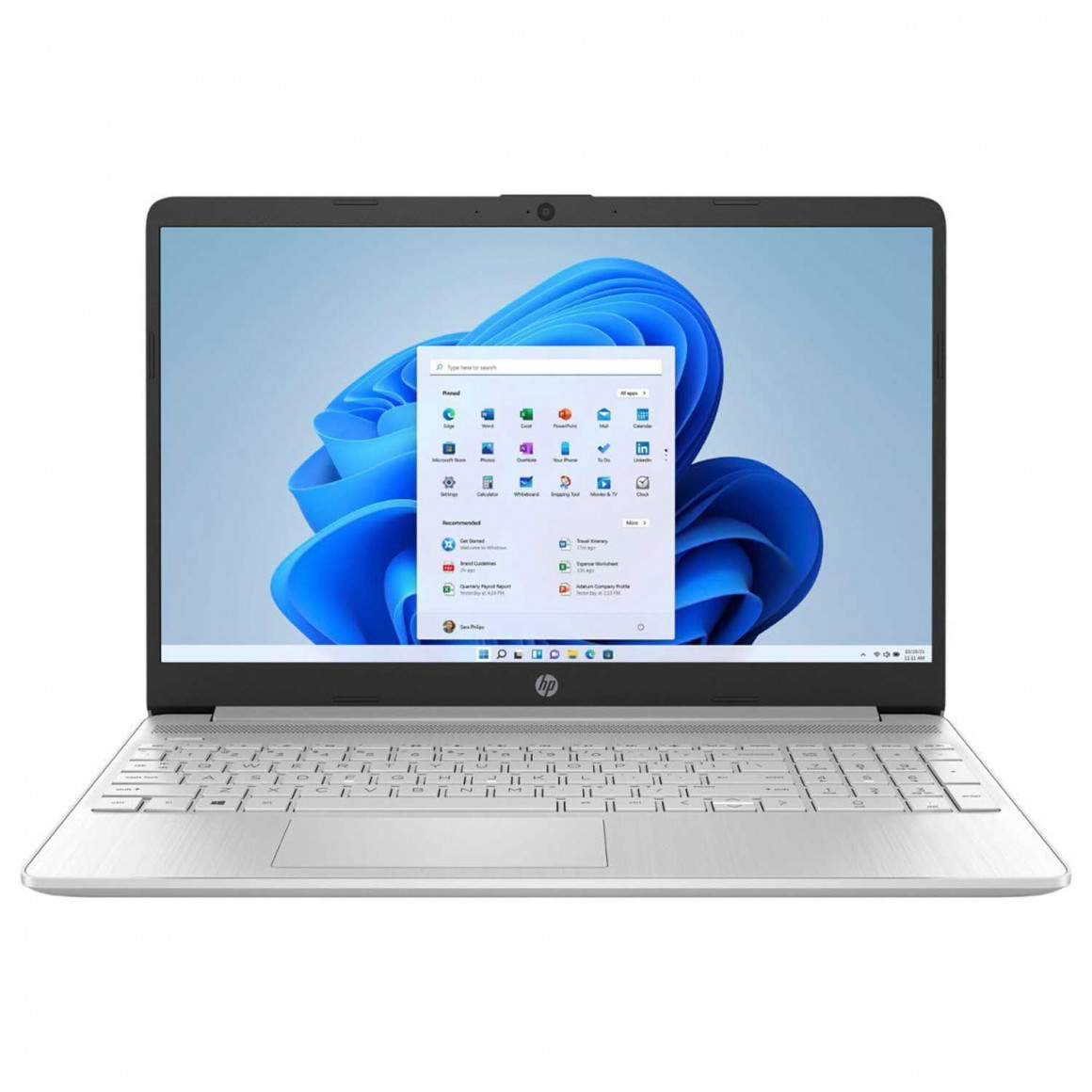 Նոթբուք HP 15S-FQ0008NIA (N4120) 15.6 8GB 256GB (Silver) (A05LQEA) 