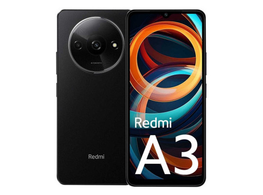 Смартфон XIAOMI REDMI A3 3GB 64GB (Black) (23129RN51X)