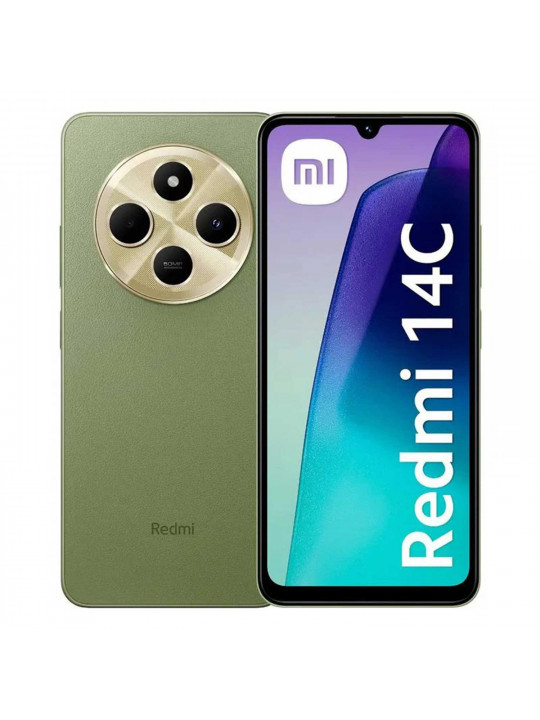 Սմարթ հեռախոս XIAOMI REDMI 14C 6GB 128GB (Sage Green) (2409BRN2CA)