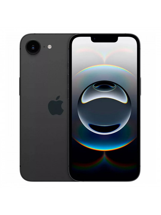 Смартфон APPLE iPhone 16e 256GB (Black) (A3409) (MD1T4HX/A)