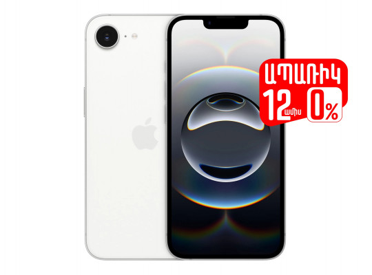 Smart phone APPLE iPhone 16e 512GB (White) (A3409) (MD274HX/A)