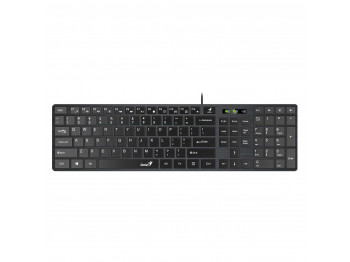 Keyboard GENIUS SLIMSTAR C126 USB (BK) 