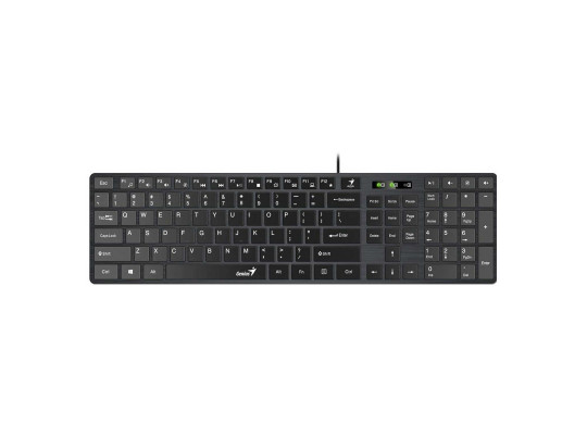 Keyboard GENIUS SLIMSTAR C126 USB (BK) 