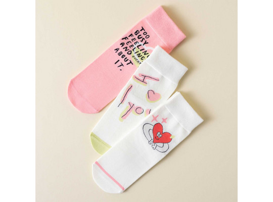 Socks XIMI 6941963905466 LOVE (905466)