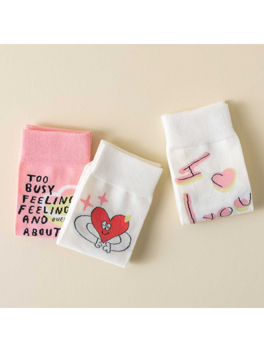 Socks XIMI 6941963905466 LOVE (905466)