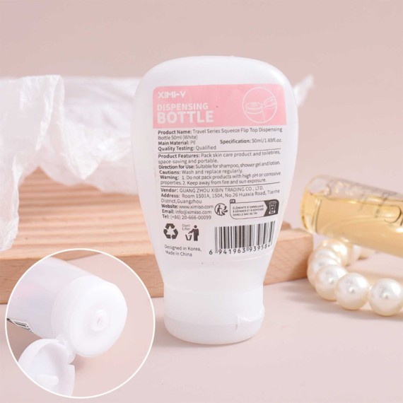 Empty bottle of liquid soap XIMI 6941963939584 TRAVEL SERIES (939584)