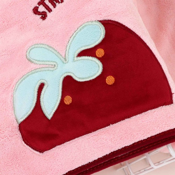 Cotton towels XIMI 6942156275052 STRAWBERRY BAAT TOWEL (275052)
