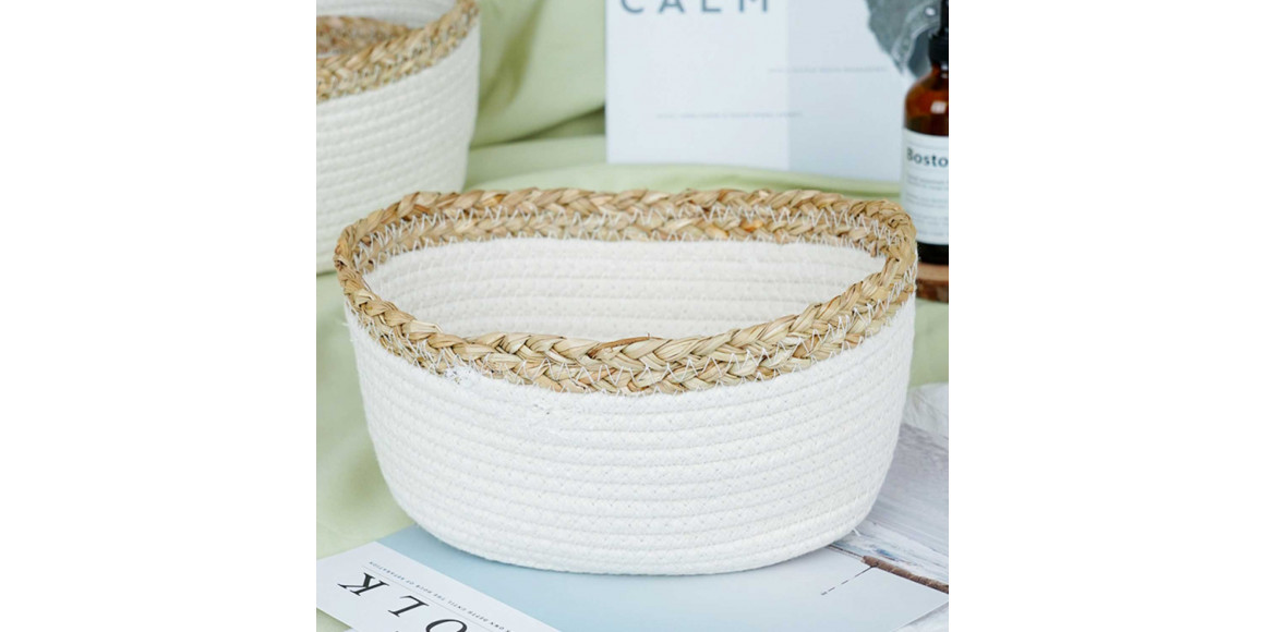 Storage box XIMI 6942156283590 STRAW BRAID (283590)