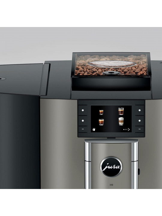 Ավտոմատ սրճեփ մեքենաներ JURA X10 DARK INOX (15546)