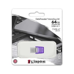 Флеш накопители KINGSTON DataTraveler microDuo 3C 64GB (DTDUO3CG3/64)