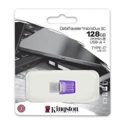 Флеш накопители KINGSTON DataTraveler microDuo 3C 128GB (DTDUO3CG3/128)