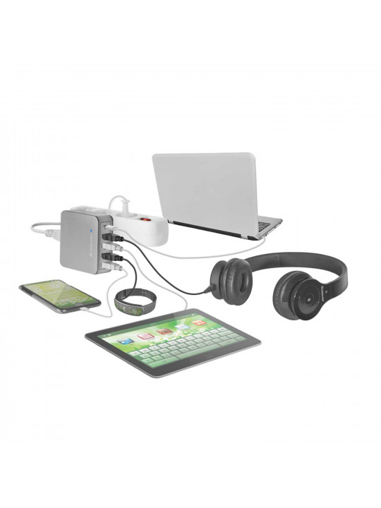 Power adapter DEFENDER UPA-50 USB+ 5V/8A 