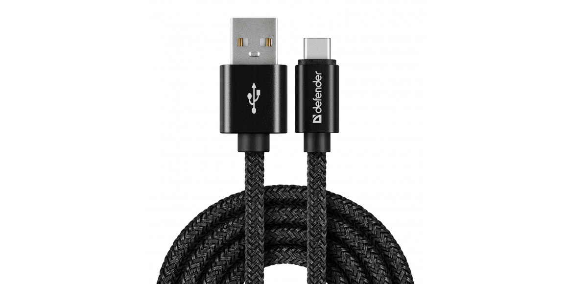 Кабель DEFENDER USB09-03T PRO 1M (BK) 