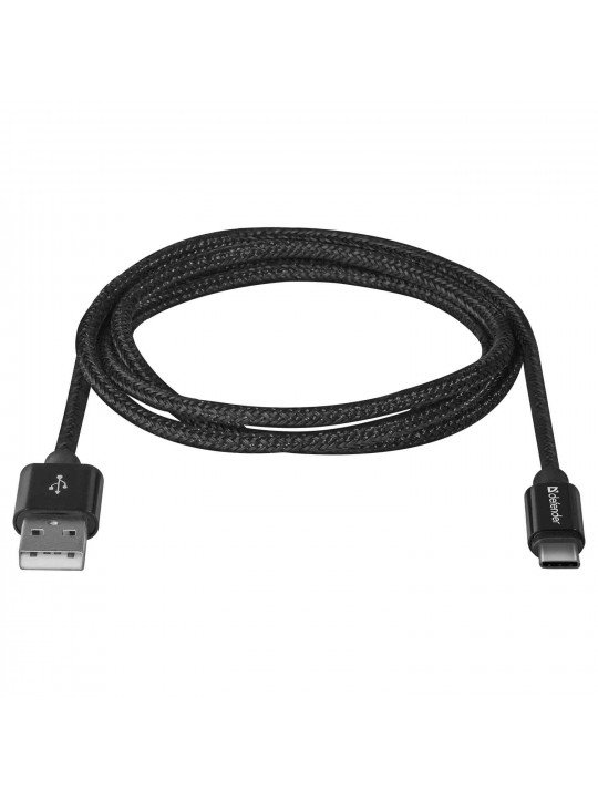 Cable DEFENDER USB09-03T PRO 1M (BK) 