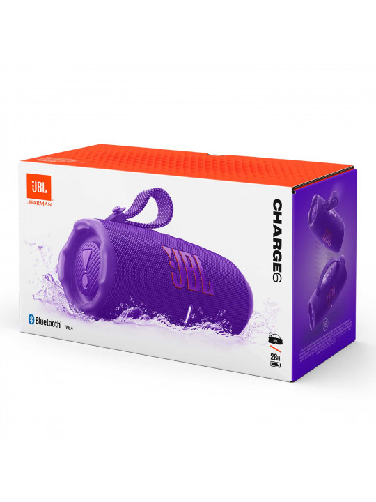 Bluetooth բարձրախոս JBL Charge 6 (Purple) 