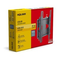 Tv wall mount HOLDER LCDS-5010 METALLIC 