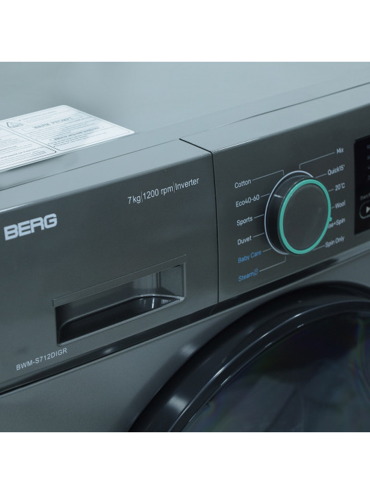 Washing machine BERG BWM-S712DIGR 