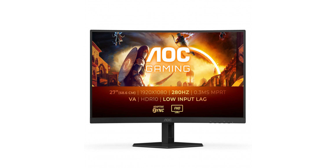 Монитор AOC Gaming C27G4ZXE 27 Curved FHD VA 280Hz 