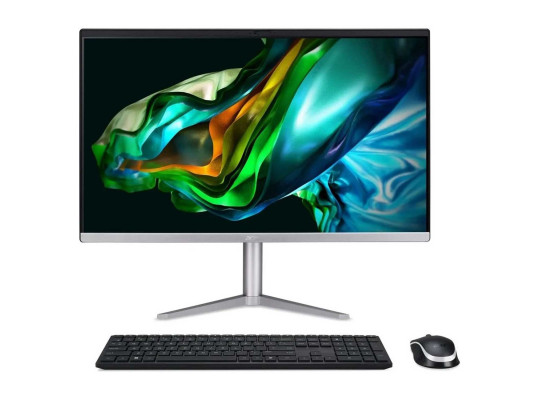 Comp all in one ACER Aspire C24-1300 (R3-7320U) 23.8 FHD IPS 8GB 512GB (Black) (DQ.BKRMC.002)