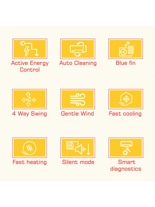 Кондиционер BERG SMART INVERTER 2 BGAC/I-12 (T) 