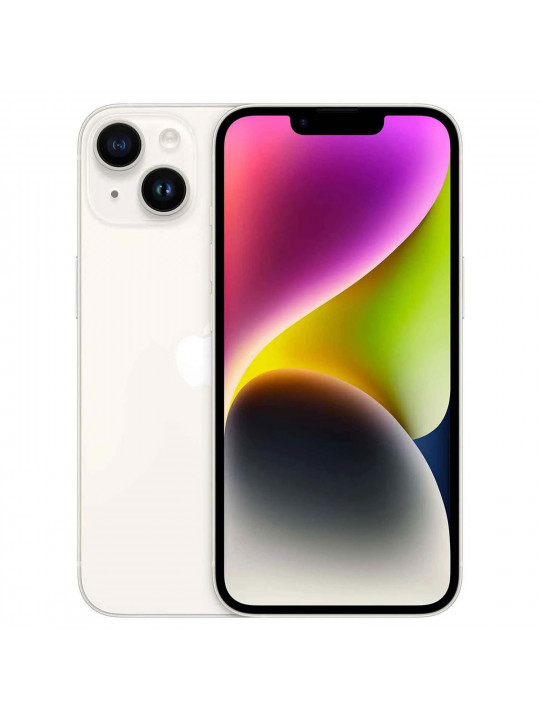Սմարթ հեռախոս APPLE IPHONE 14 128GB (STARLIGHT) (MPUR3HX/A)