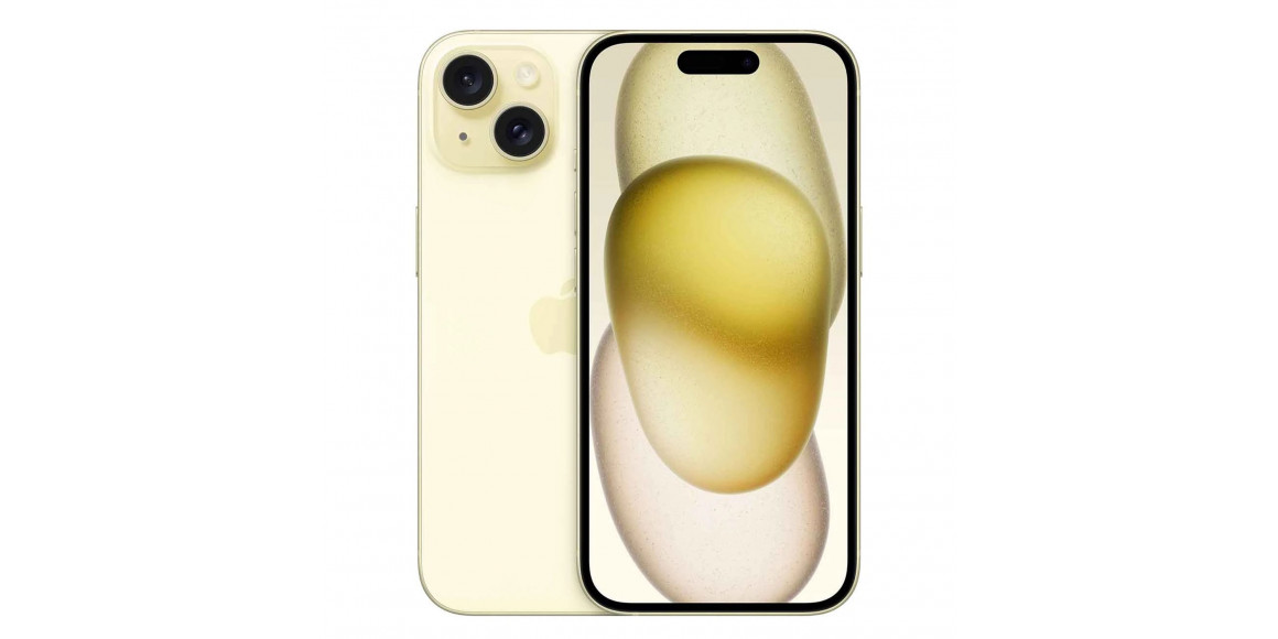 Սմարթ հեռախոս APPLE IPHONE 15 128GB (YELLOW) (MTP23HX/A)