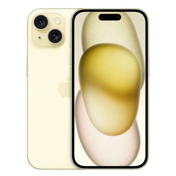 Смартфон APPLE IPHONE 15 128GB (YELLOW) (MTP23HX/A)