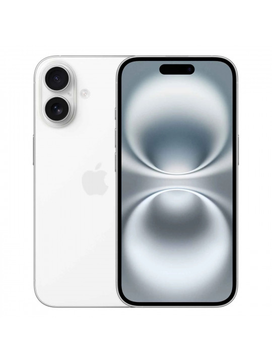 Смартфон APPLE iPhone 16 128GB (White) (A3287) (MYE93ZD/A)