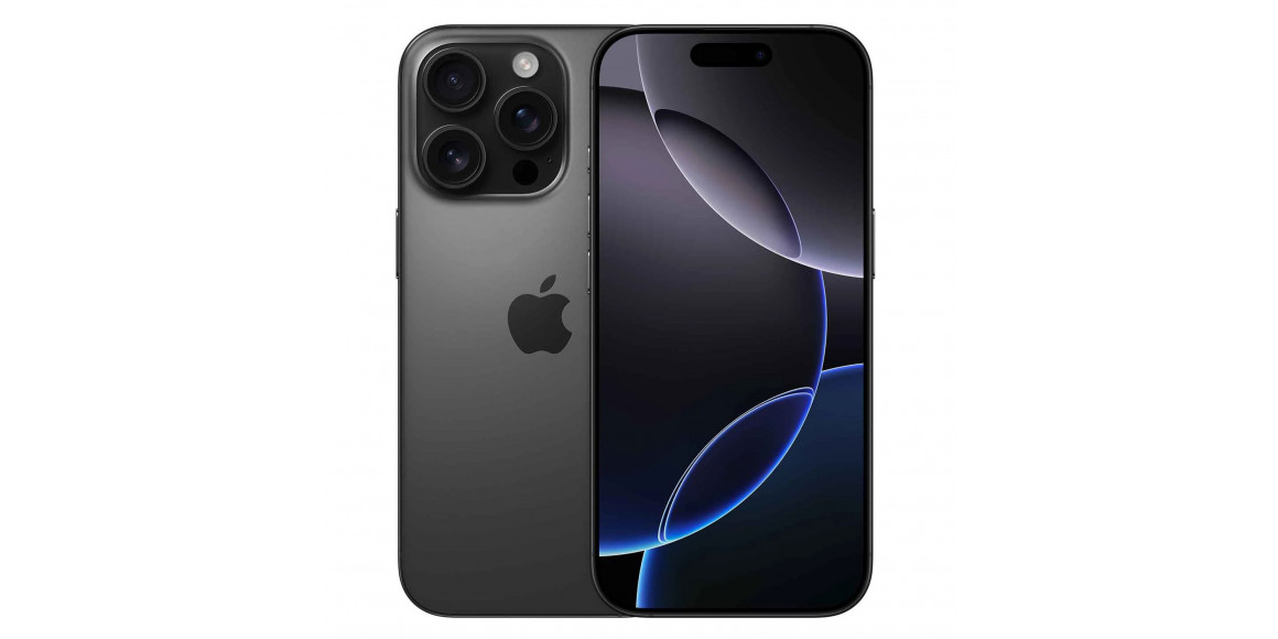 Սմարթ հեռախոս APPLE iPhone 16 Pro 256GB (Black Titanium) (A3293) (MYNH3HX/A)