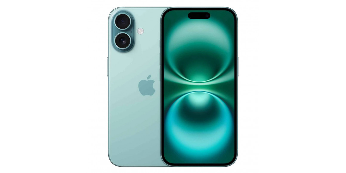 Սմարթ հեռախոս APPLE iPhone 16 128GB (Teal) (A3287) (MYED3HX/A)