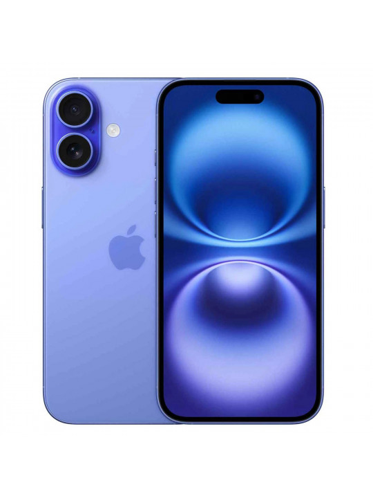 Smart phone APPLE iPhone 16 128GB (Ultramarine) (A3287) (MYEC3HX/A)