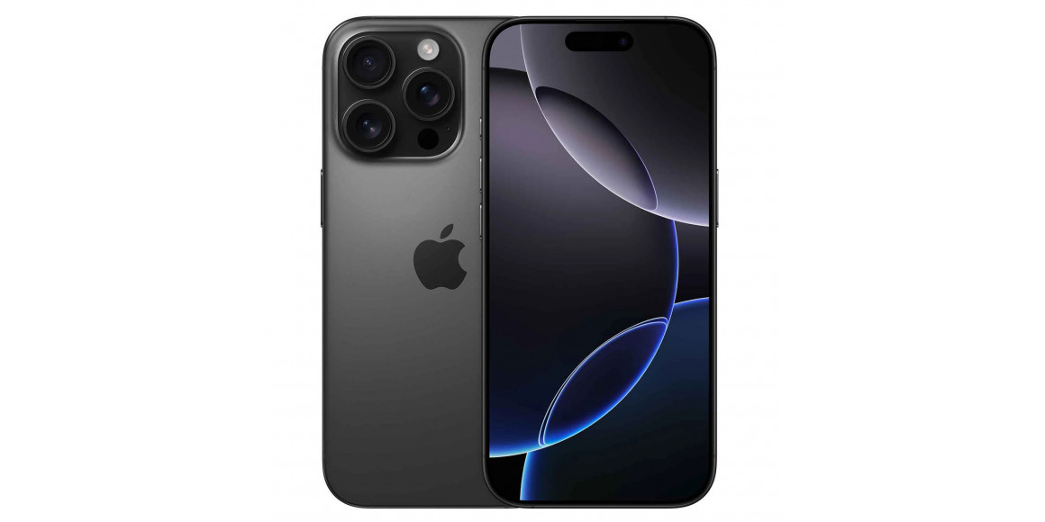 Смартфон APPLE iPhone 16 Pro 128GB (Black Titanium) (A3293) (MYND3HX/A)