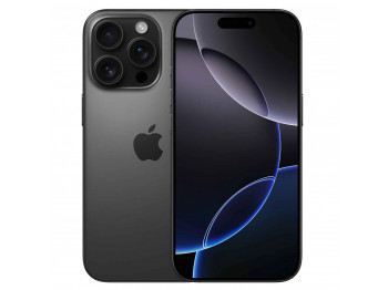 Smart phone APPLE iPhone 16 Pro 128GB (Black Titanium) (A3293) (MYND3HX/A)