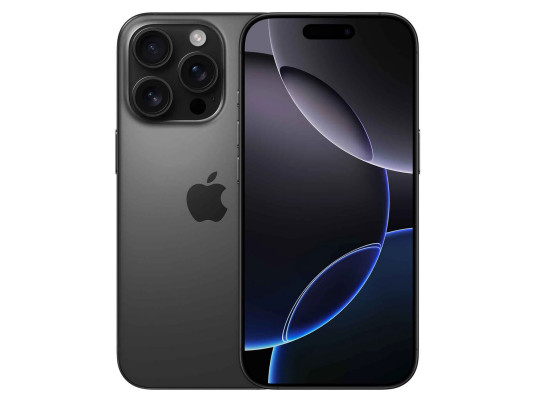 Smart phone APPLE iPhone 16 Pro 128GB (Black Titanium) (A3293) (MYND3HX/A)