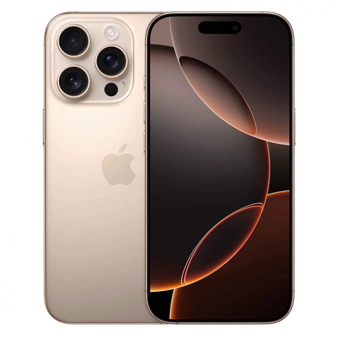 Смартфон APPLE iPhone 16 Pro 128GB (Desert Titanium) (A3293) (MYNF3HX/A)
