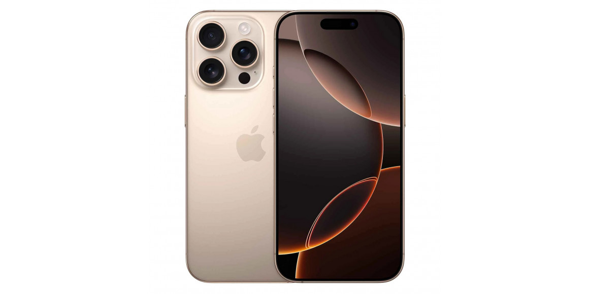 Smart phone APPLE iPhone 16 Pro 128GB (Desert Titanium) (A3293) (MYNF3HX/A)