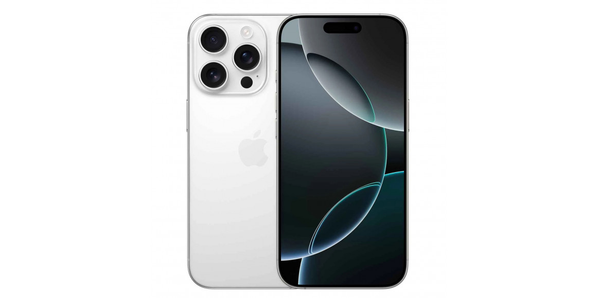 Смартфон APPLE iPhone 16 Pro Max 256GB (White Titanium) (A3296) (MYWW3HX/A)