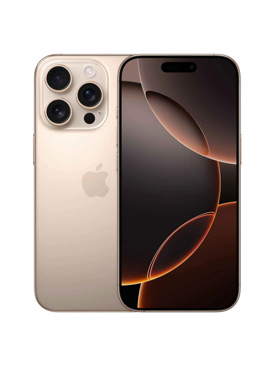 Smart phone APPLE iPhone 16 Pro 256GB (Desert Titanium) (A3293) (MYNK3HX/A)